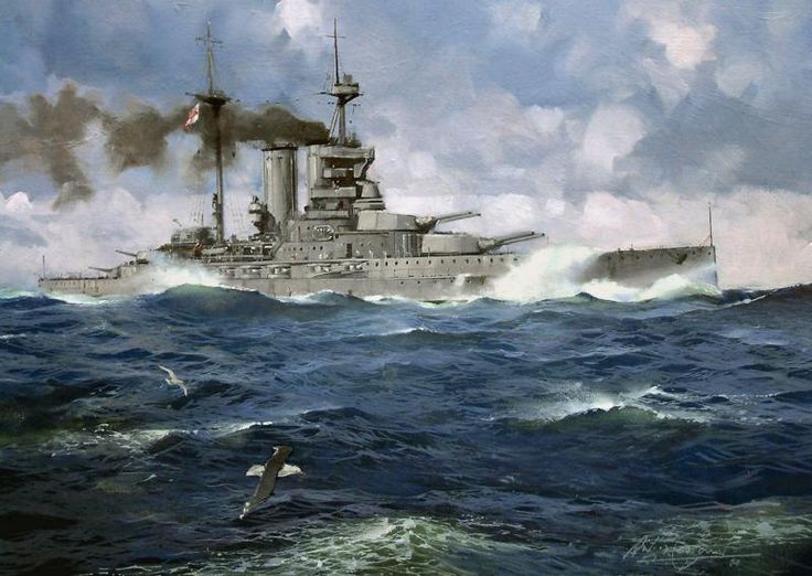 Cowland Anthony. Линкор «Warspite».