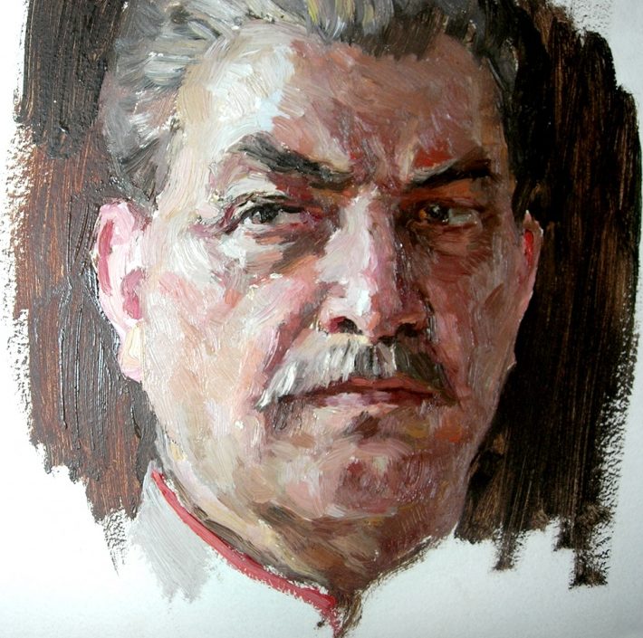 Овечкин Николай. Портрет Сталина. 