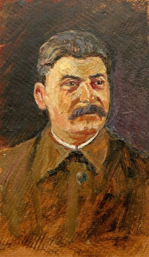 Петровичева Нина. Портрет Сталина.