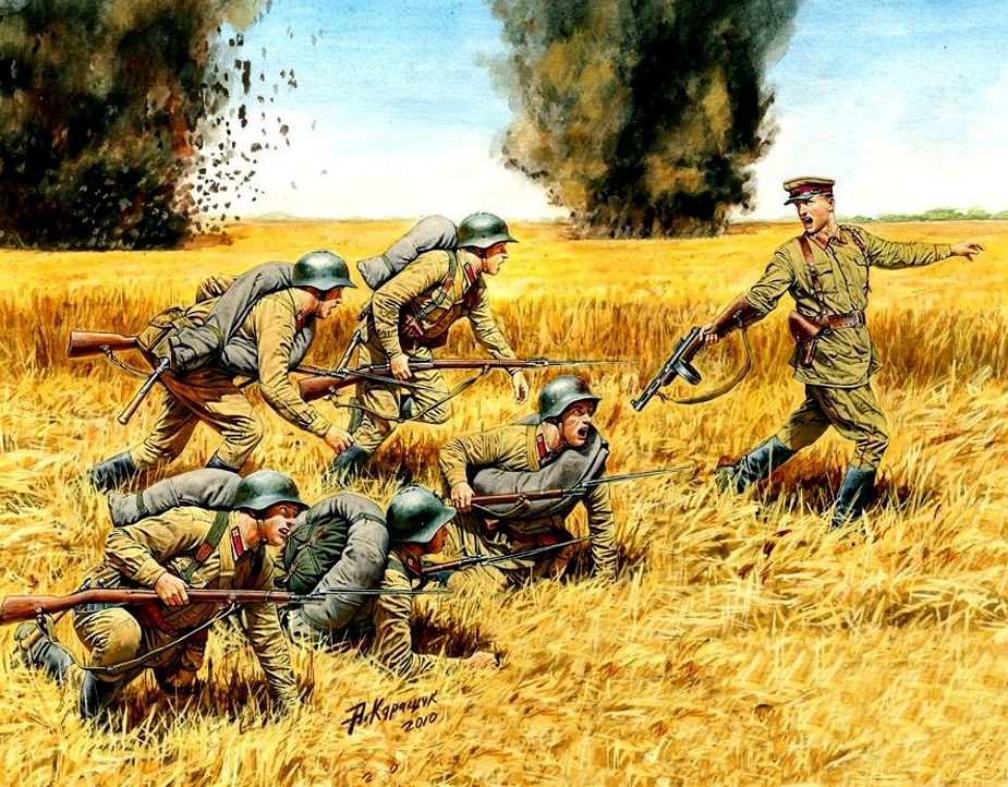 Каращук Андрей. Советская пехота.