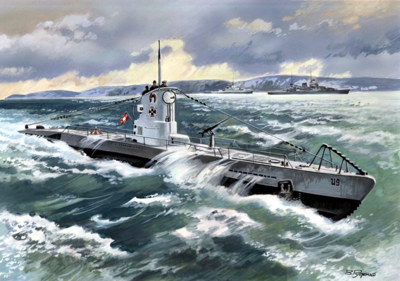 Руденко Валерий. Подлодка U-9 Typ IIB.