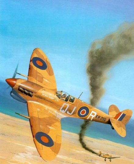 Wyllie Iain. Истребитель Spitfire Mk.VB Trop.