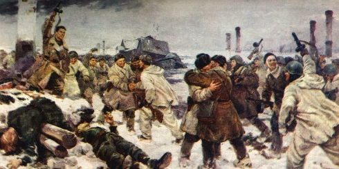 Серов В., Серебряный И., Кузнецов А. «Прорыв блокады Ленинграда 18 января 1943 года».