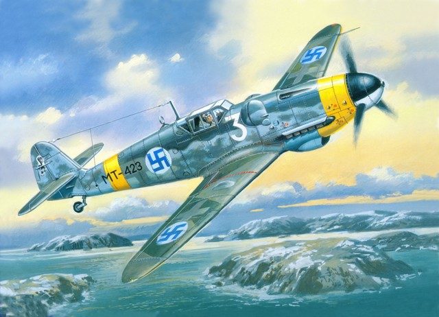 Руденко Валерий. Истребитель Bf-109G-6.