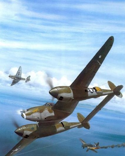 Wyllie Iain. Истребитель Lockheed P-38H Lightning. 