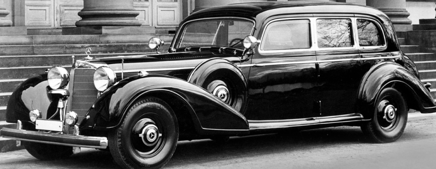 Автомобиль Гитлера - седан Mercedes 770K (W-150).