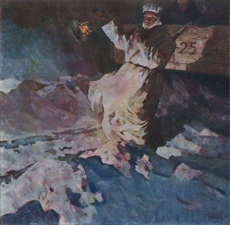 Корнеев Борис. Ладога. 23 апреля 1942 года.