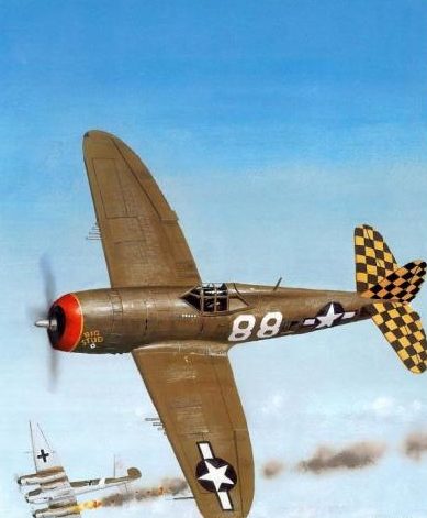 Wyllie Iain. Истребитель Republic P-47D-23.