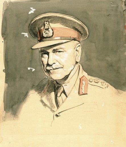 Dargie William. Генерал Thomas Blamey.