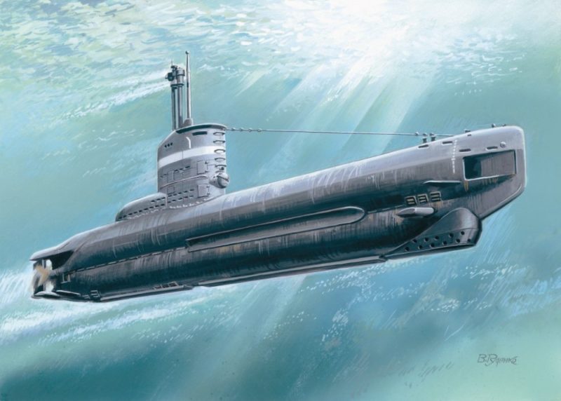 Руденко Валерий. Немецкая подводная лодка серии XXIII.