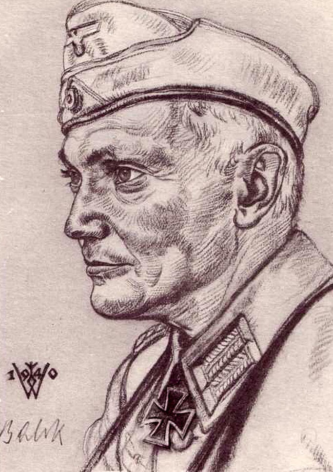 Willrich Wolfgang. Генерал – лейтенант Balck.