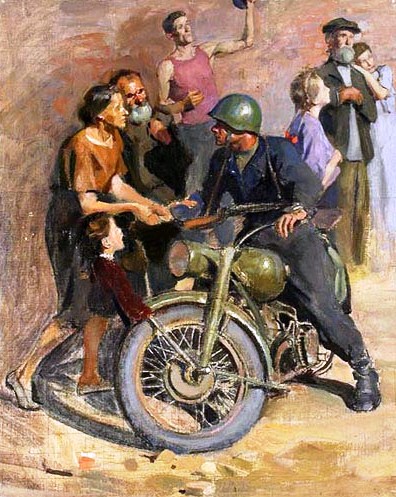 Волков Валентин. Минск, 1944 год.