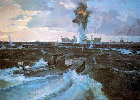 Нисский Георгий. Атака торпедных катеров.