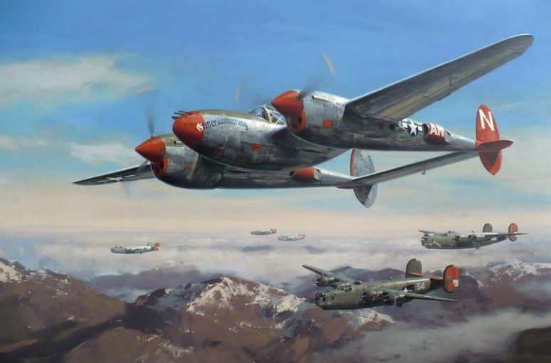 Legg Darryl. Истребитель P-38 Lockheed.