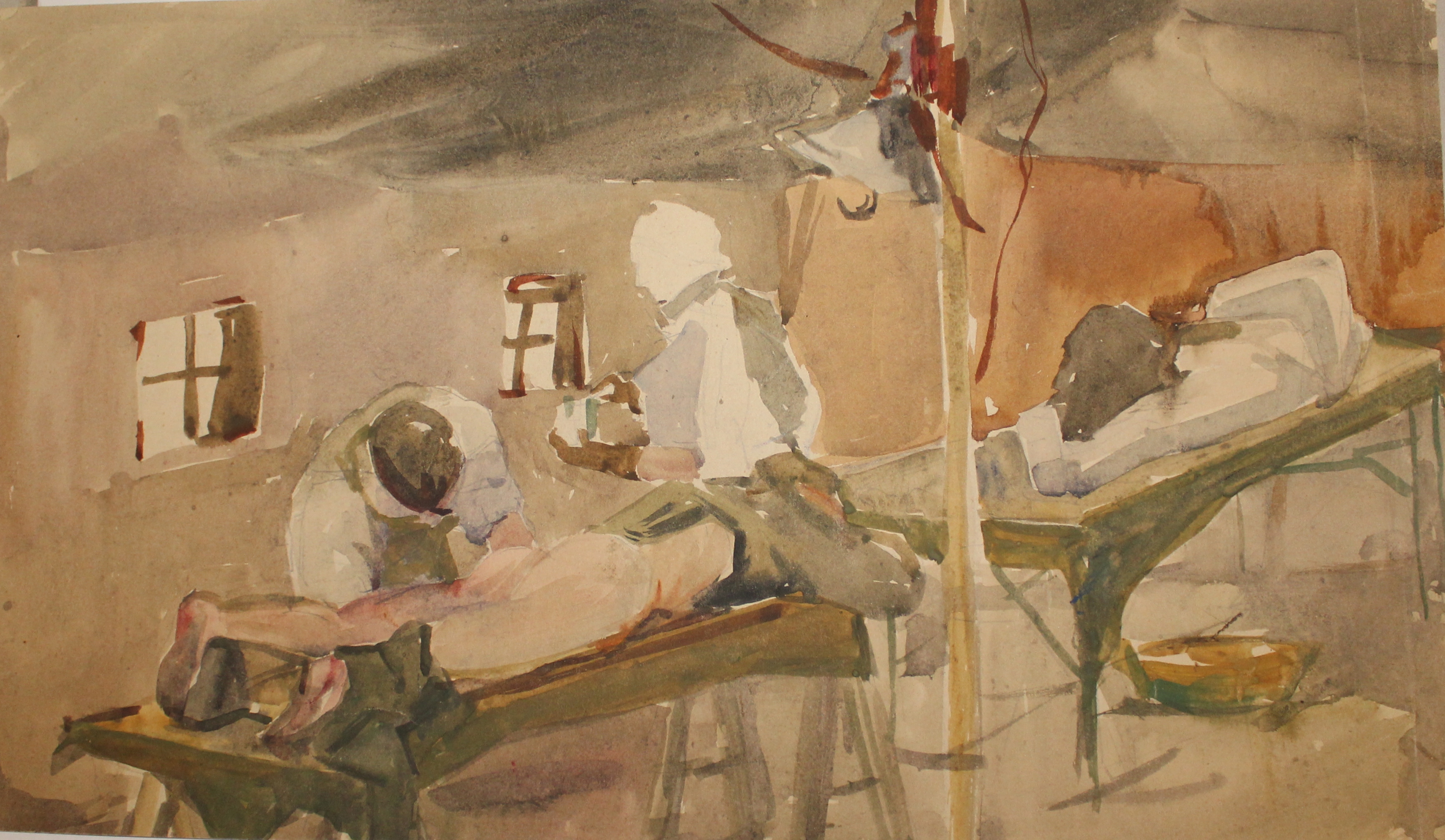 Волков Николай. В медсанбате.