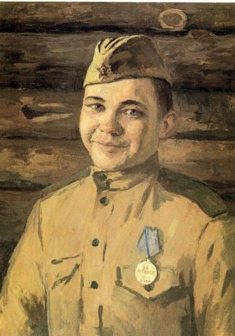 Иванов В. Медаль за отвагу.