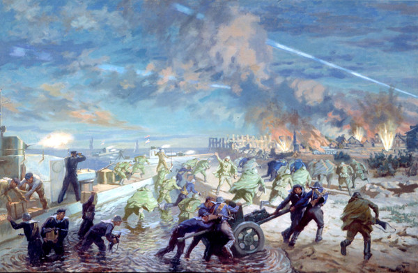 Дормидонтов Николай. Высадка десанта в Пинске 12 июля 1944 г.