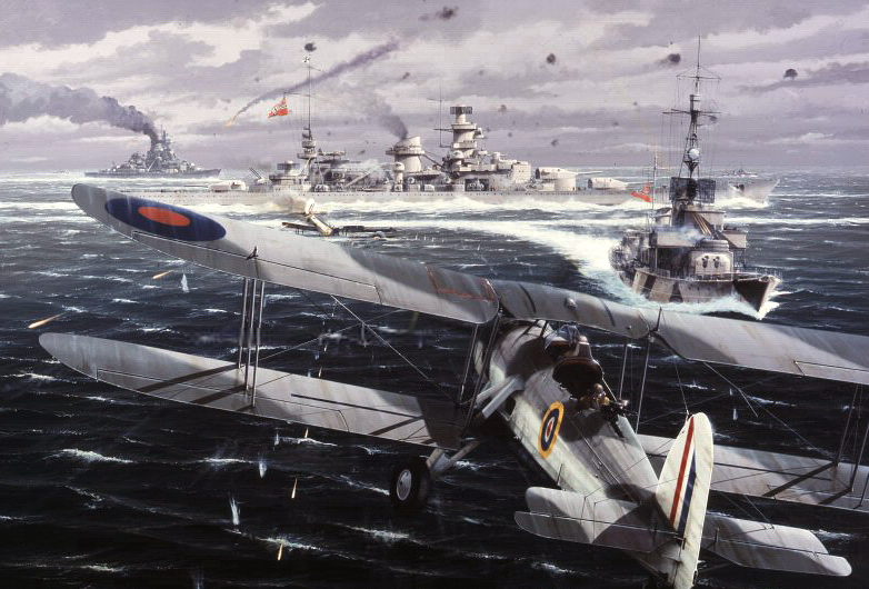 Berryman Ivan. Атака на линкор «Scharnhorst».