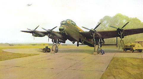 Coulson Gerald. Бомбардировщик Avro Lancaster.