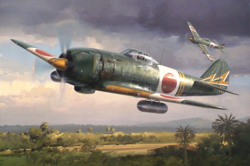 Legg Darryl. Истребитель Nakajima Ki-84.