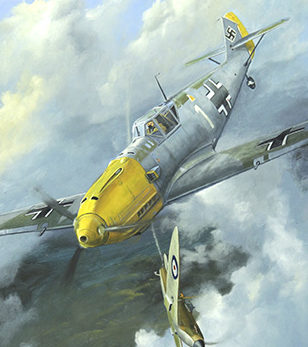Stothard Chris. Истребитель Bf -109E.