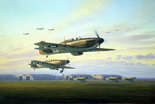 Postlethwaite Mark. Истребители Hawker Hurricanes.
