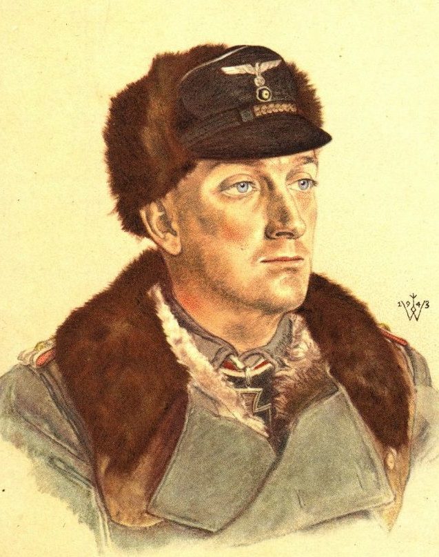 Willrich Wolfgang. Майор Hans Detloff von Cossel.