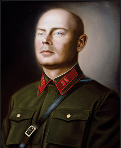 Дроздов Андрей. Портрет майора П. Азаркина.