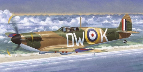 Bechennec Daniel. Истребитель Supermarine Spitfire Mk.1a.