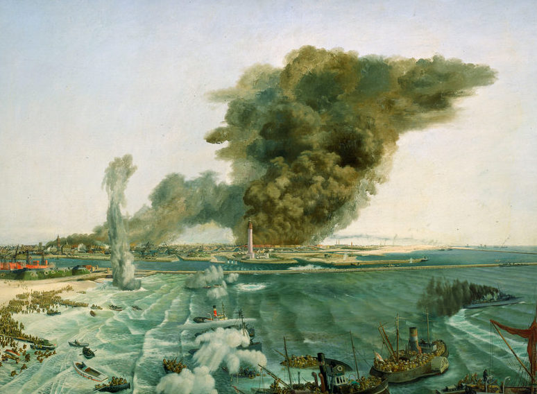 Wilkinson Norman. Эвакуация с Dunkirk.