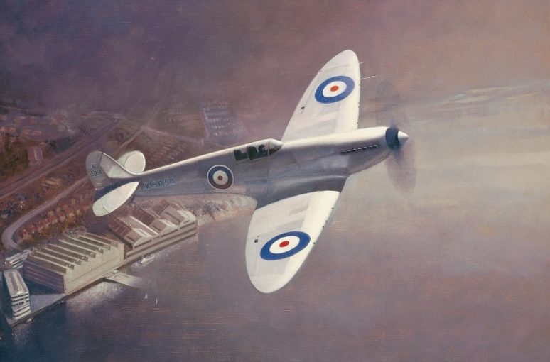 Thompson Charles. Истребитель Supermarine Spitfire.