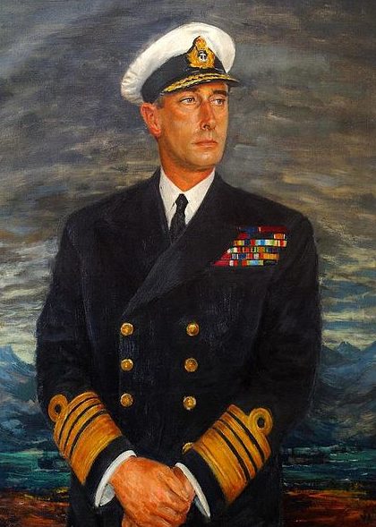 Hailstone Bernard. Адмирал Louis Mountbatten.