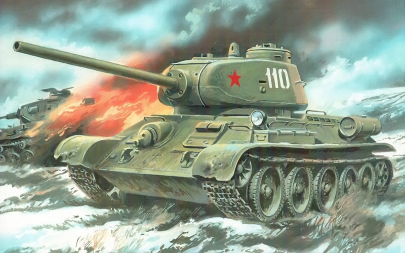 Руденко Валерий. Танк Т-34-85.