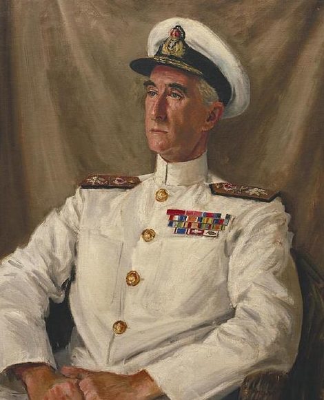 Hailstone Bernard. Контр-адмирал Douglas-Pennant.