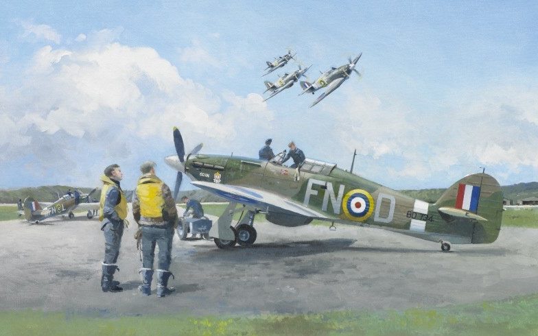 Middlebrook Roger. Истребители «Hawker Hurricane».