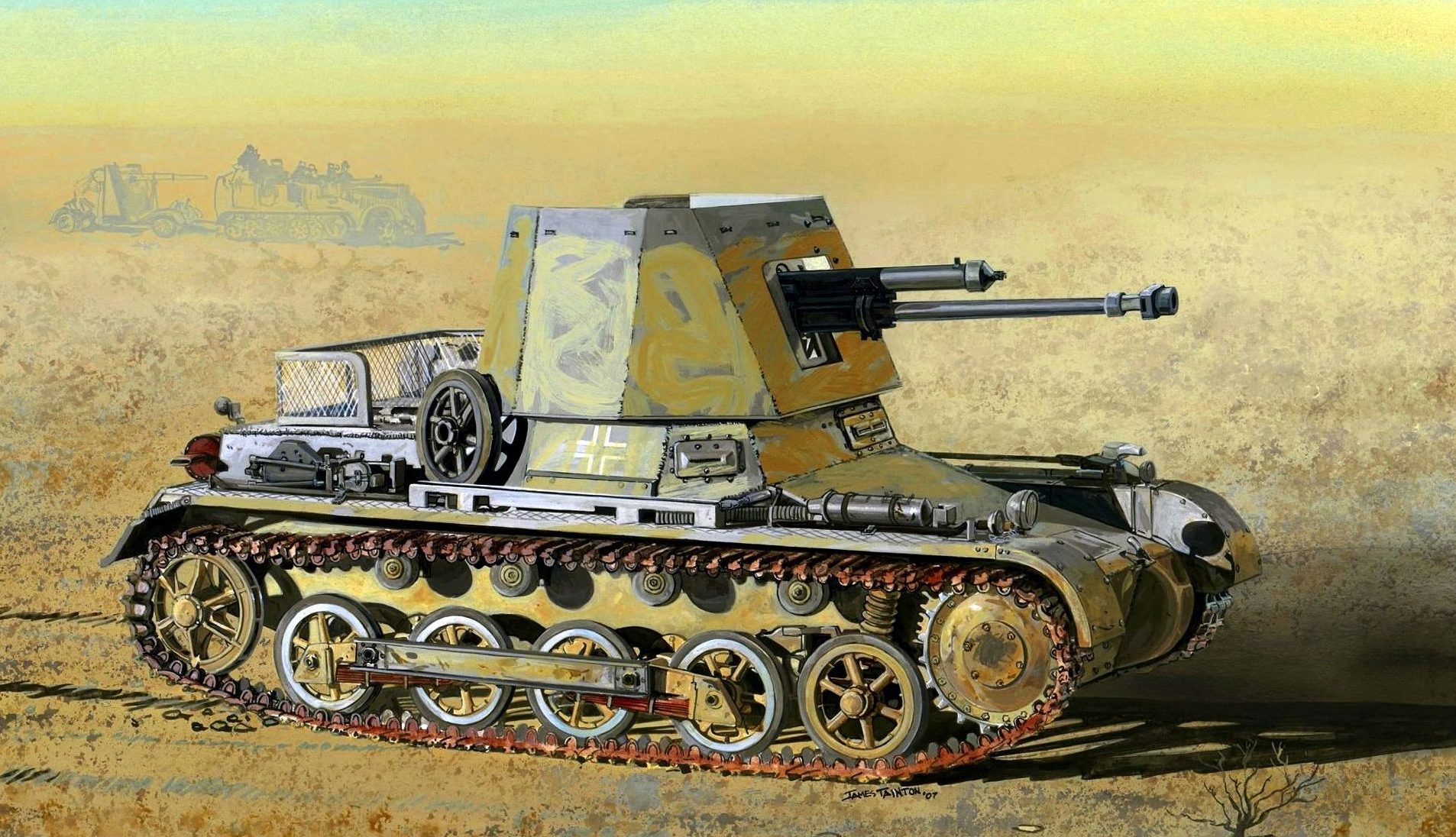 Tainton James. Танк Panzerjäger I 4.7cm Pak(t).