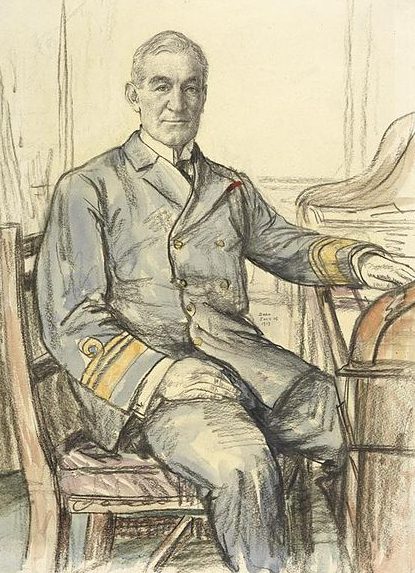 Dodd Edgar. Вице-адмирал John Michael de Robeck.
