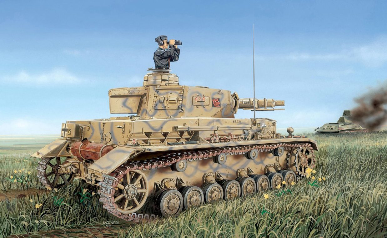 Tainton James. Танк Panzer IV Ausf. F1.