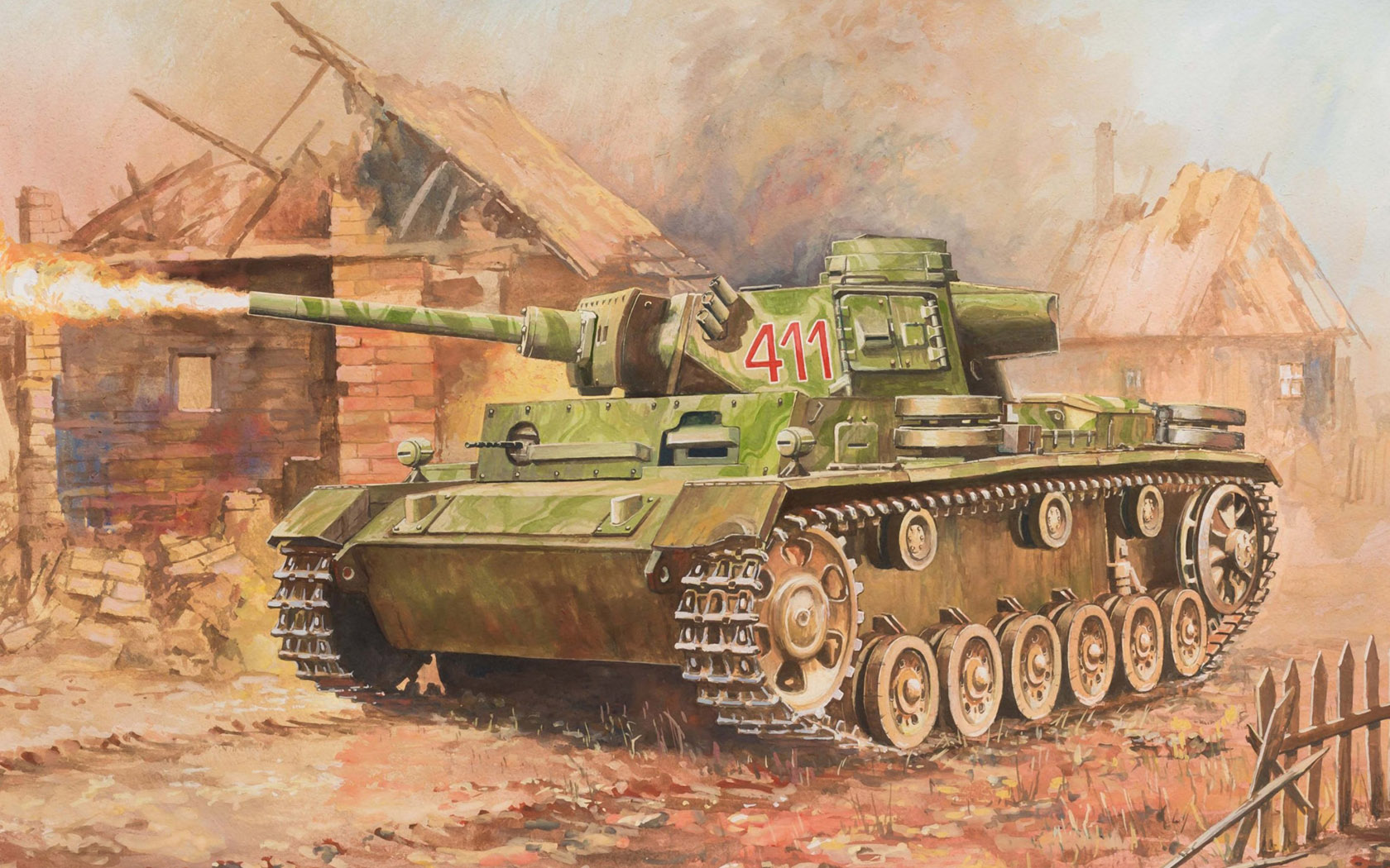 Дудчик Дмитрий. Огнеметный танк Flammpanzer III.