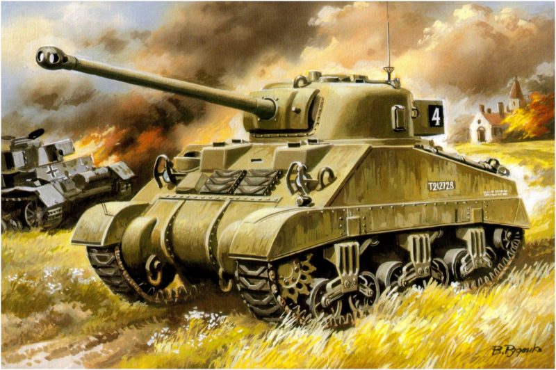Руденко Валерий. Танк M-4A4 «Sherman».
