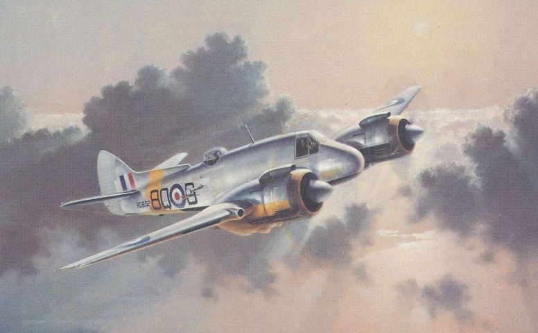 Thompson Charles. Истребитель Bristol Beaufighter.