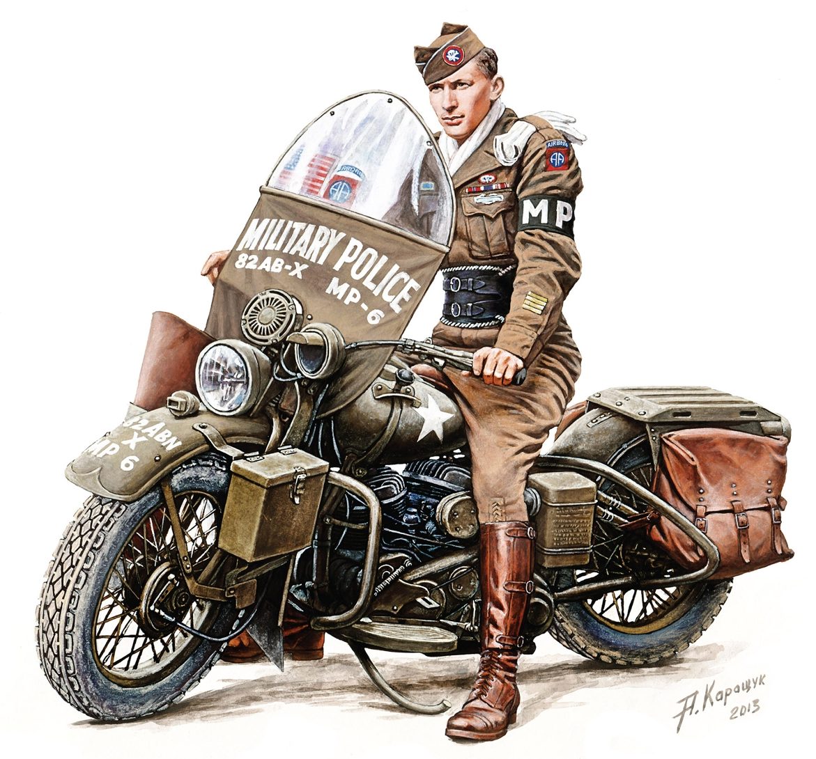 Каращук Андрей. Американские мотоциклисты.
