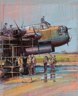 Calow David. Бомбардировщик Avro Lancaster.