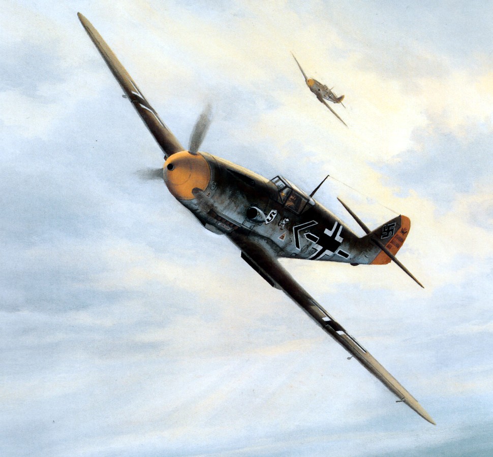 Postlethwaite Mark. Истребитель Bf-109F.