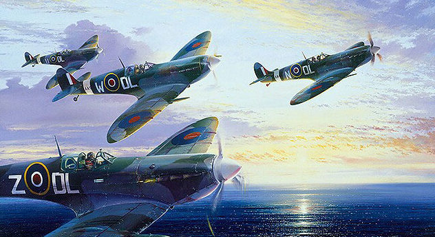 Atack Simon. Истребители Spitfire Mk.Vb.