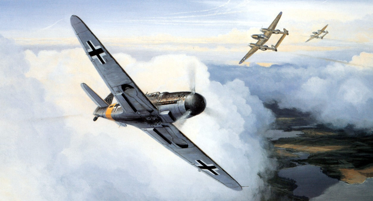 Postlethwaite Mark. Истребитель Bf-109F.