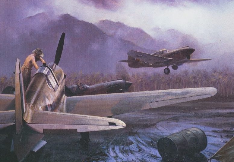 Thompson Charles. Истребитель Curtiss P-40.
