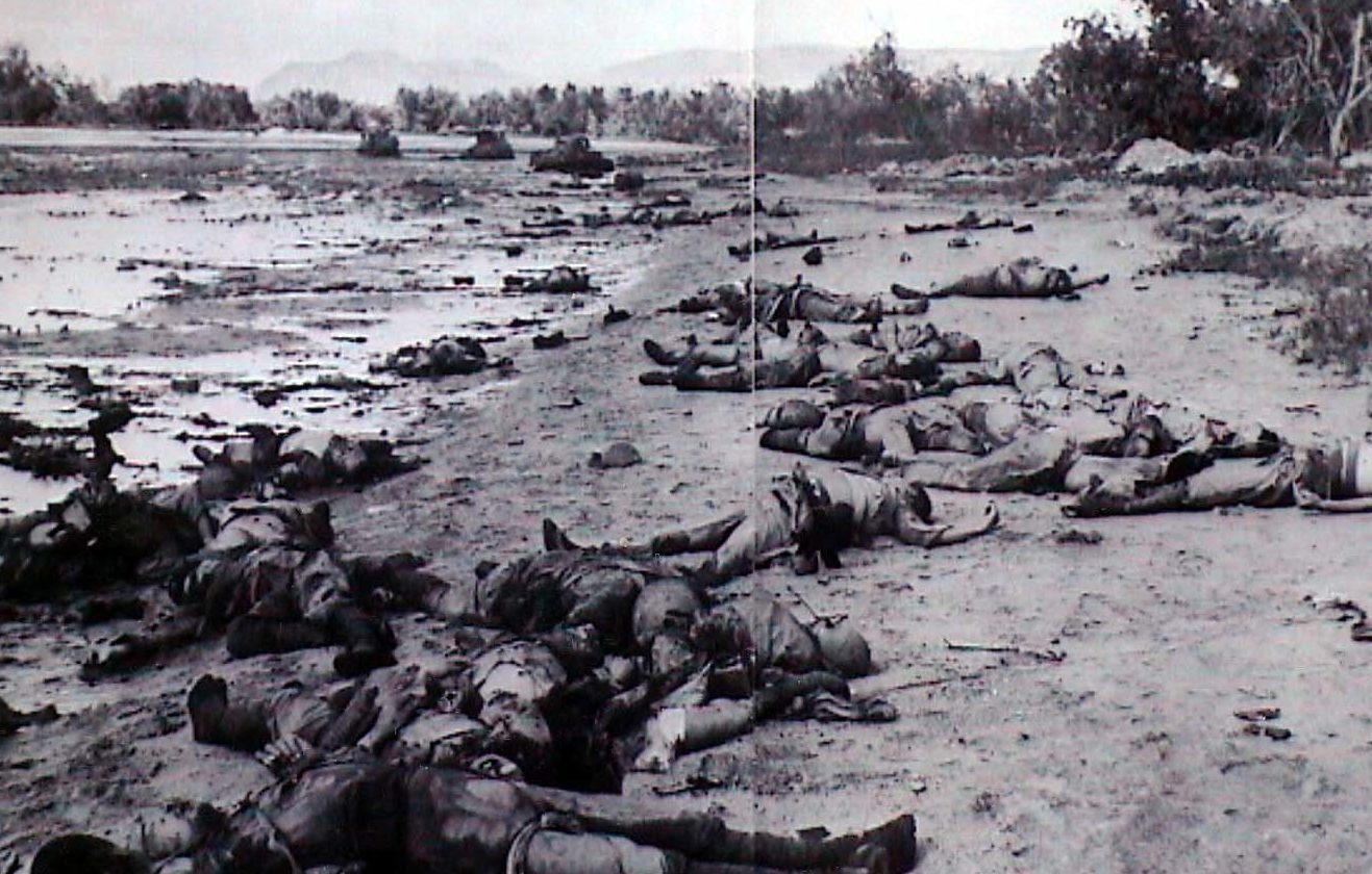 Результаты банзай-атаки. 1944 г.