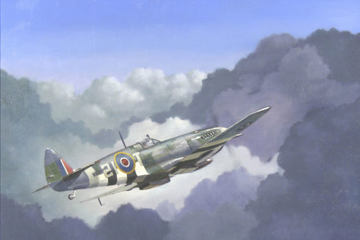 Farmer Ken. Истребитель Spitfire IX.