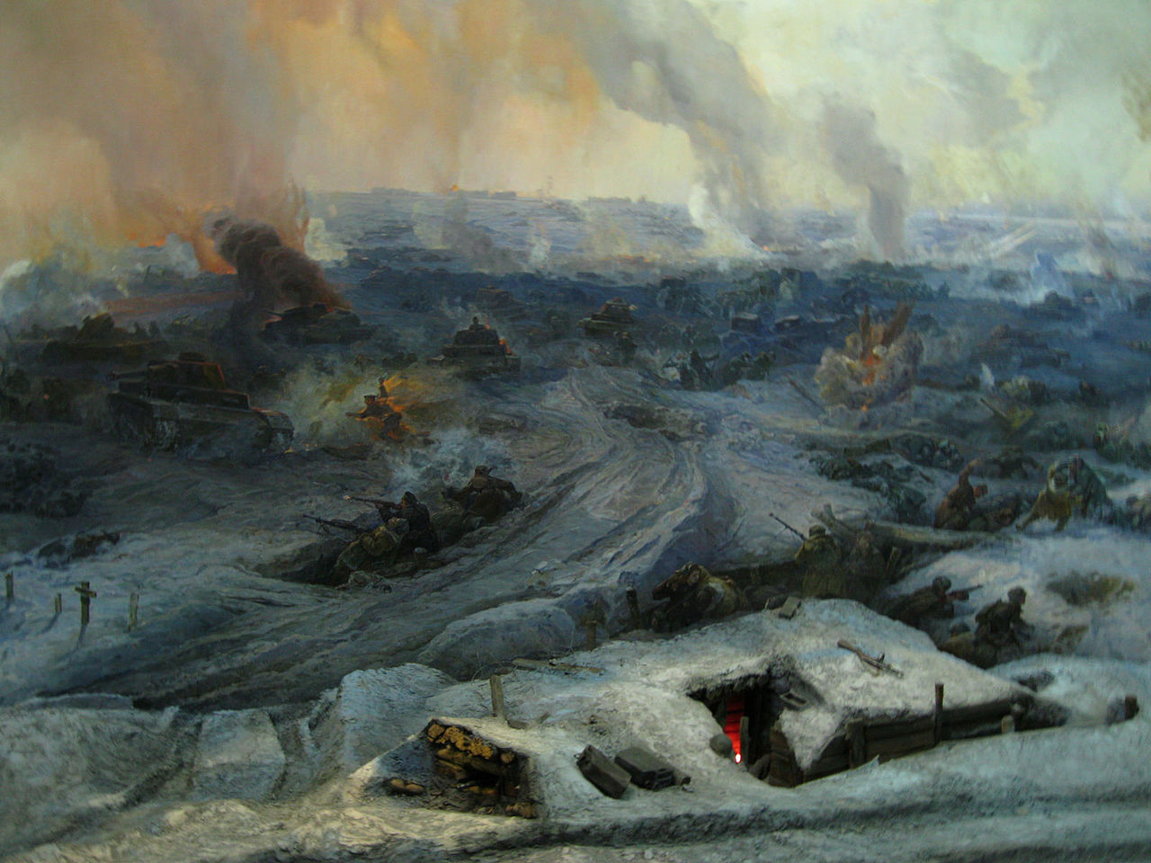 Горпенко А. Панорама «Разгром немецко-фашистских войск под Сталинградом».